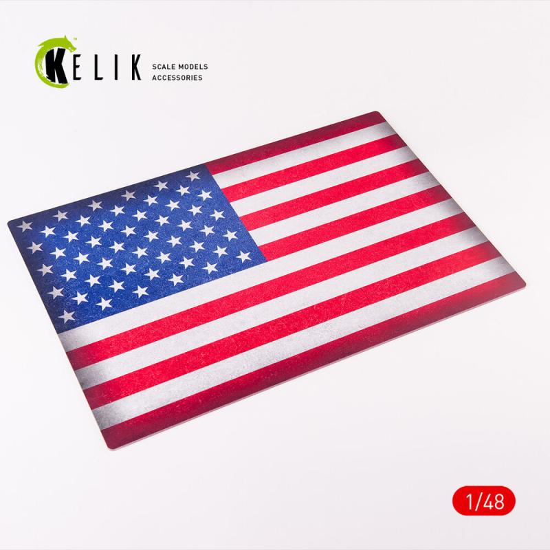 USA Flag - Acrylic 3 mm (410 x 270 mm) (410 g)
