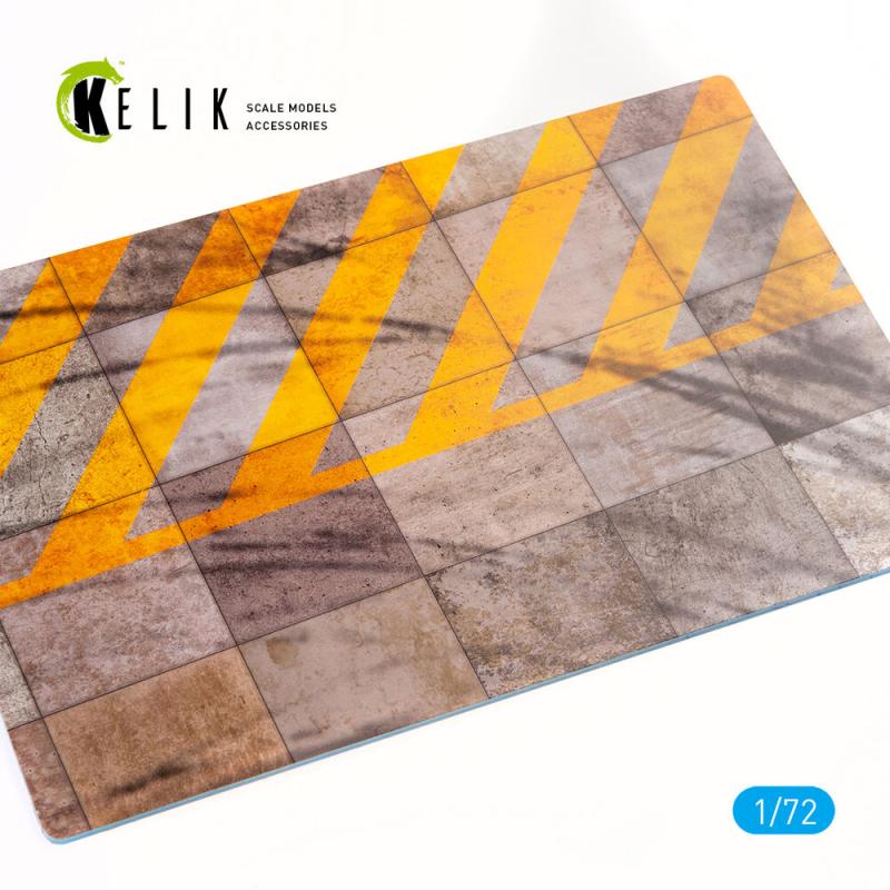 Light motor aviation runway Base – Acrylic 3 mm (280 x 180 mm) (170 g)