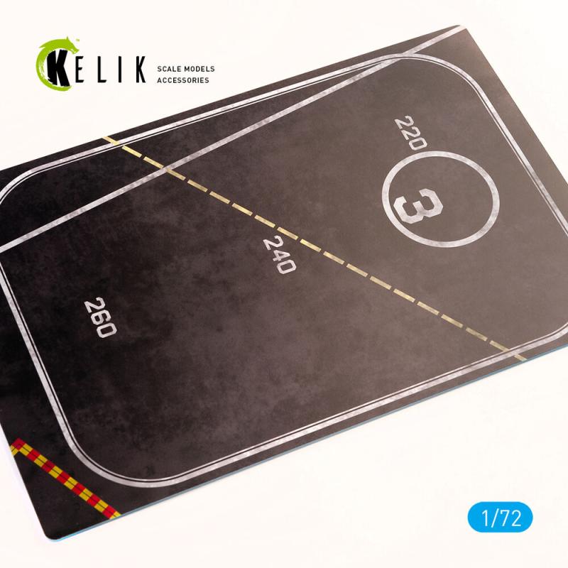 HMS Victoriuos front Lift 1960s Base – Acrylic 3 mm (280 x 180 mm) (170 g)