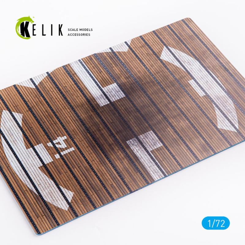 CV-45 LPH-8 Valley Forge type 1 – Base – Acrylic 3 mm (280 x 180 mm) (170 g)