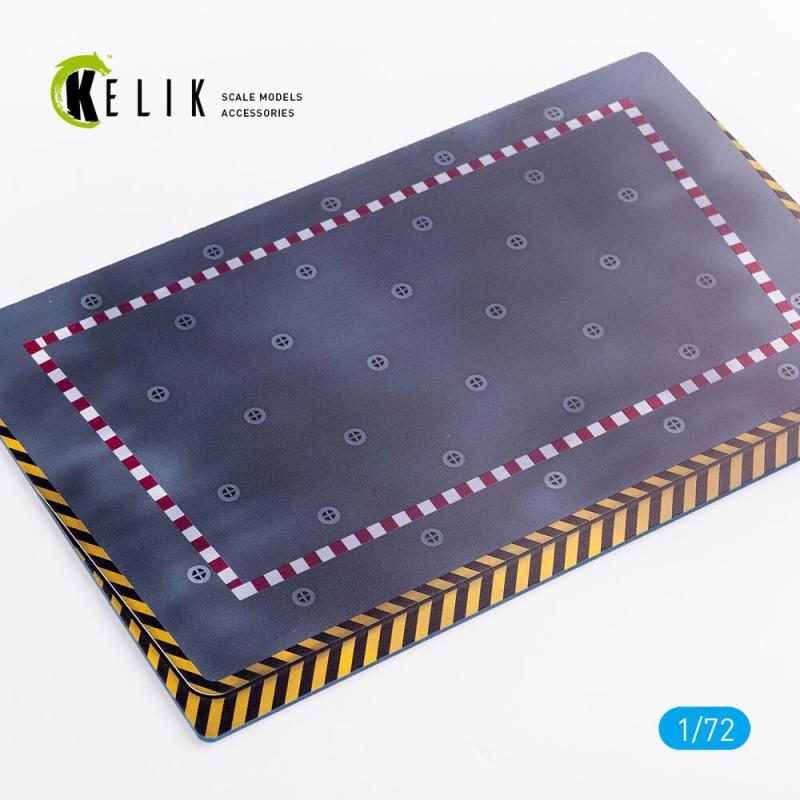 Charles de Gaulle lift – Base – Acrylic 3 mm (280 x 180 mm) (170 g)