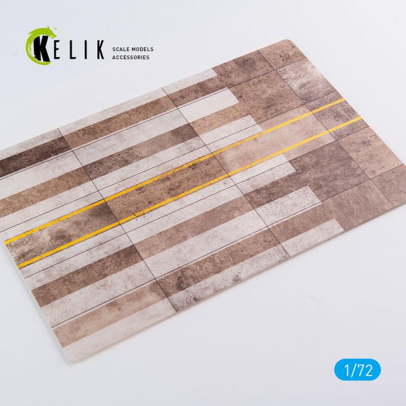 Belgian Kleine Brogel Air Base type 2 – Base – Acrylic 3 mm (280 x 180 mm) (170 g)