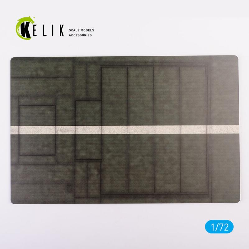 HMS Argus 1943 Type 1 – Base – Acrylic 3 mm (280 x 180 mm) (170 g)