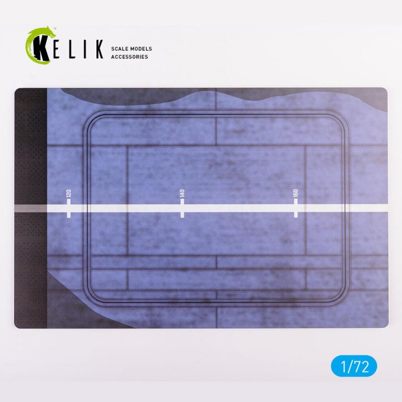 HMS Indomitable Front Lift 1942  – Base – Acrylic 3 mm (280 x 180 mm) (170 g)