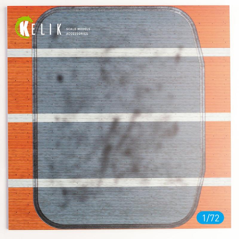 IJN Zuikaku 1943 Front lift – Base – Acrylic 3 mm (240 x 240 mm) (190g)