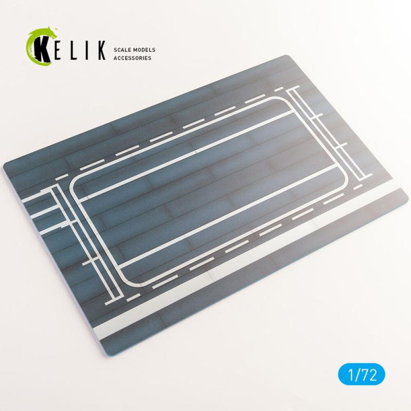 HMS Ark Royal Nose Lift 1939 – Base – Acrylic 3 mm (280 x 180 mm) (170 g)