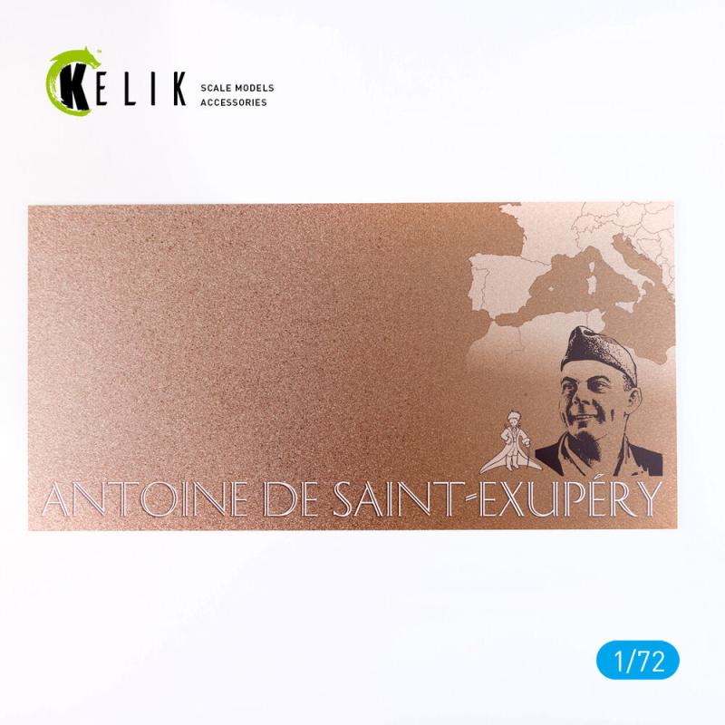 Saint-Exupery – Base – Acrylic 3 mm (180 x 357 mm) (210 g)