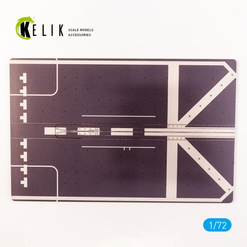 Mogami-Class Frigate Deck (Short version) – Base – Acrylic 3 mm (280 x 180 mm) (170 g)