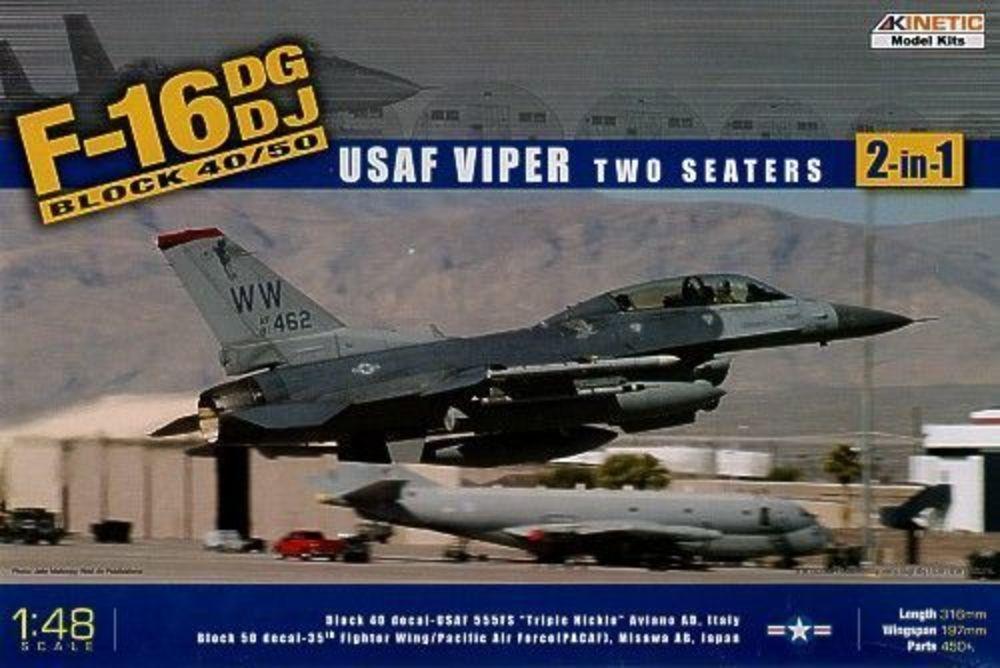 F16C Block 50USAF Viper · Model Kits · K48005 · 148