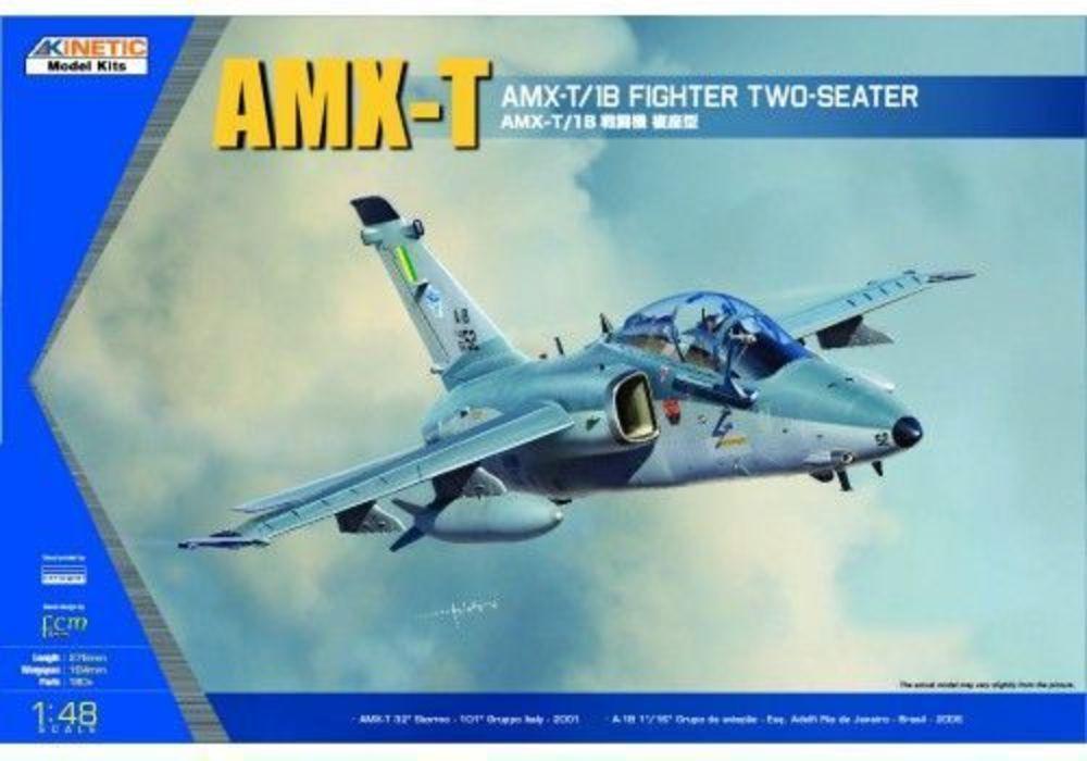 80 Kit günstig Kaufen-AMX-T Double Seat Fighter. AMX-T Double Seat Fighter <![CDATA[Kinetic Model Kits / K48027 / 1:48]]>. 