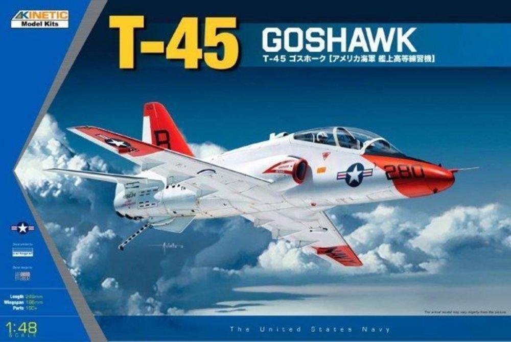 Mod Kit günstig Kaufen-T-45A/C Goshawk Navy Trainer Jet. T-45A/C Goshawk Navy Trainer Jet <![CDATA[Kinetic Model Kits / K48038 / 1:48]]>. 