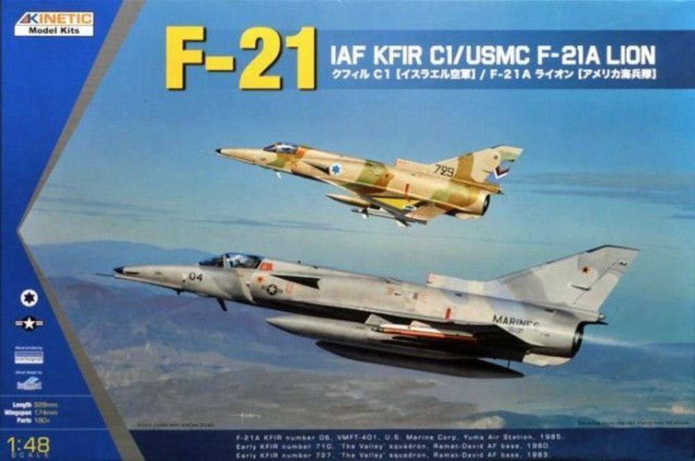 Kit 21 günstig Kaufen-F-21/KFIR C1. F-21/KFIR C1 <![CDATA[Kinetic Model Kits / K48053 / 1:48]]>. 