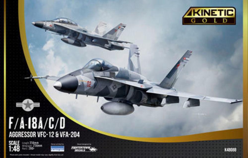 08 0  günstig Kaufen-F/A-18A/D Aggressor. F/A-18A/D Aggressor <![CDATA[Kinetic Model Kits / K48088 / 1:48]]>. 