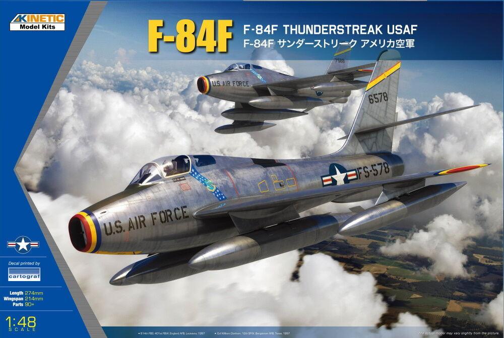 Mod Kit günstig Kaufen-F-84F Thunderstreak USAF. F-84F Thunderstreak USAF <![CDATA[Kinetic Model Kits / K48113 / 1:48]]>. 