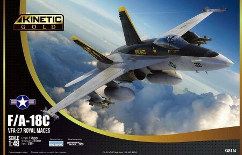 TS 27  günstig Kaufen-F/A-18C VFA-27. F/A-18C VFA-27 <![CDATA[Kinetic Model Kits / K48114 / 1:48]]>. 