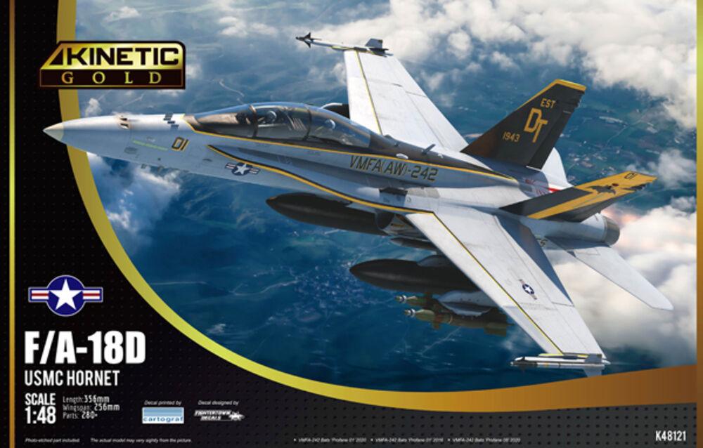 MC 4 günstig Kaufen-F/A-18D USMC VFMA-225 w/MF. F/A-18D USMC VFMA-225 w/MF <![CDATA[Kinetic Model Kits / K48121 / 1:48]]>. 