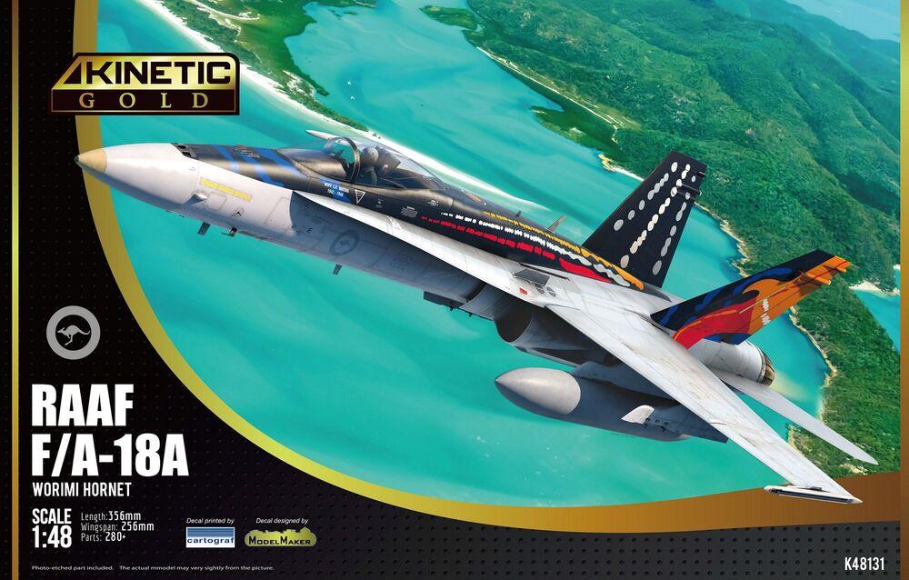 TS 31  günstig Kaufen-RAAF F-18A WORIMI HORNET. RAAF F-18A WORIMI HORNET <![CDATA[Kinetic Model Kits / K48131 / 1:48]]>. 