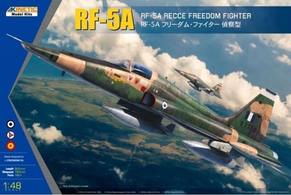 Fighter günstig Kaufen-RF-5A RECCE FREEDOM FIGHTER. RF-5A RECCE FREEDOM FIGHTER <![CDATA[Kinetic Model Kits / K48137 / 1:48]]>. 