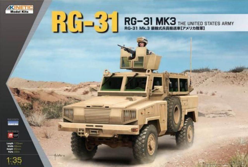 Mod Kit günstig Kaufen-RG-31 MK3 US Army. RG-31 MK3 US Army <![CDATA[Kinetic Model Kits / K61012 / 1:35]]>. 