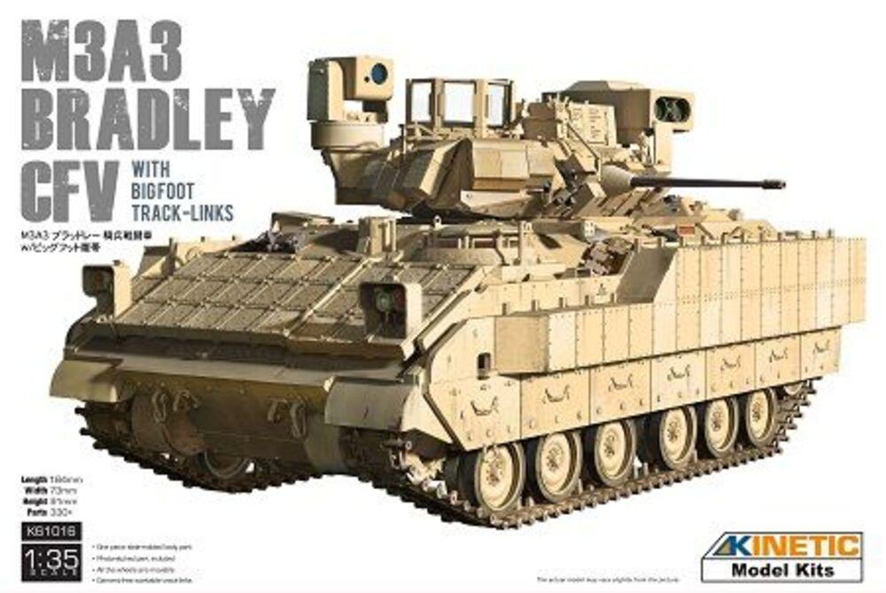 TS 101 günstig Kaufen-M3A3 Bradley CFV with BIG Foot Track Links. M3A3 Bradley CFV with BIG Foot Track Links <![CDATA[Kinetic Model Kits / K61016 / 1:35]]>. 