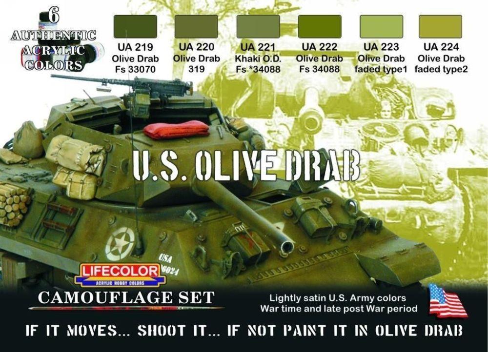 8052478350110 - Olive Drab colors 8052478350110 - Olive Drab colors