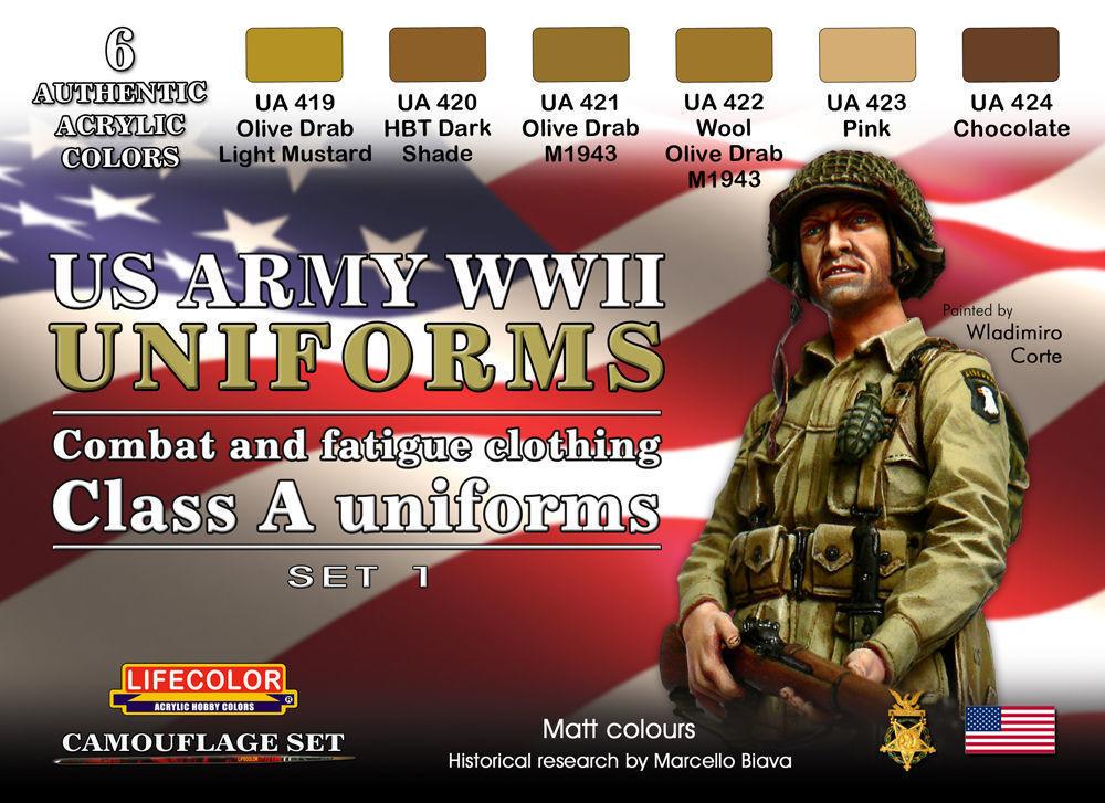 8052478350172 - WWII US combat + fatigue cloth A unif 8052478350172 - WWII US combat + fatigue cloth A unif