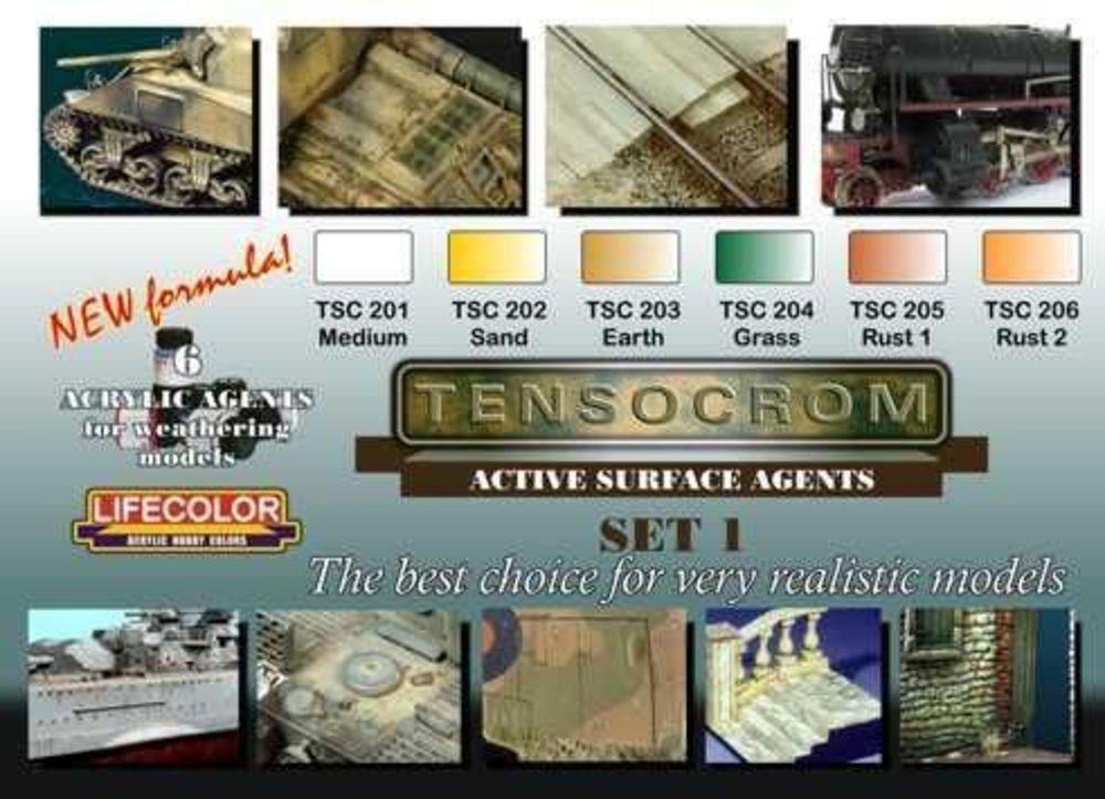 8052478352510 - Box of 6 acrylic agents for weathering 8052478352510 - Box of 6 acrylic agents for weathering