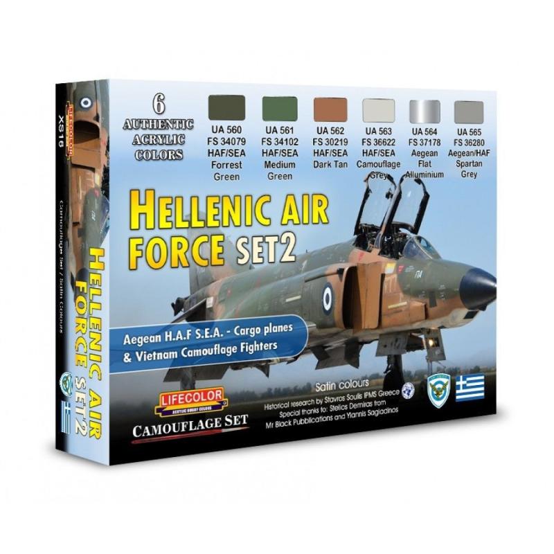 for Life günstig Kaufen-Hellenic AIR Force - Set 2. Hellenic AIR Force - Set 2 <![CDATA[Lifecolor / XS16]]>. 