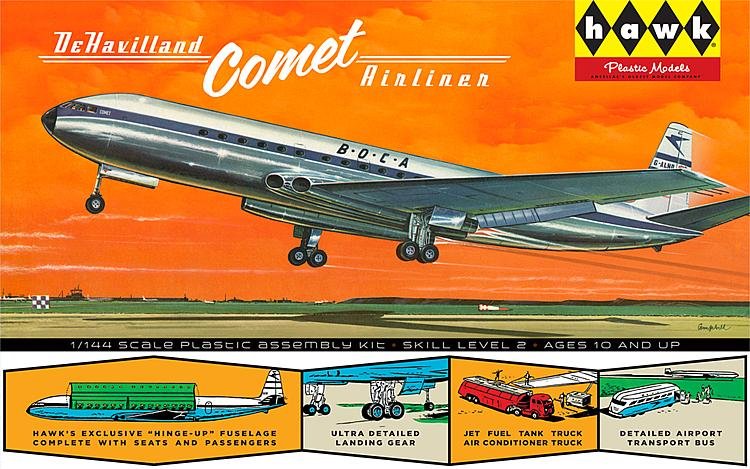 Modellbau: Lindberg De Havilland Comet