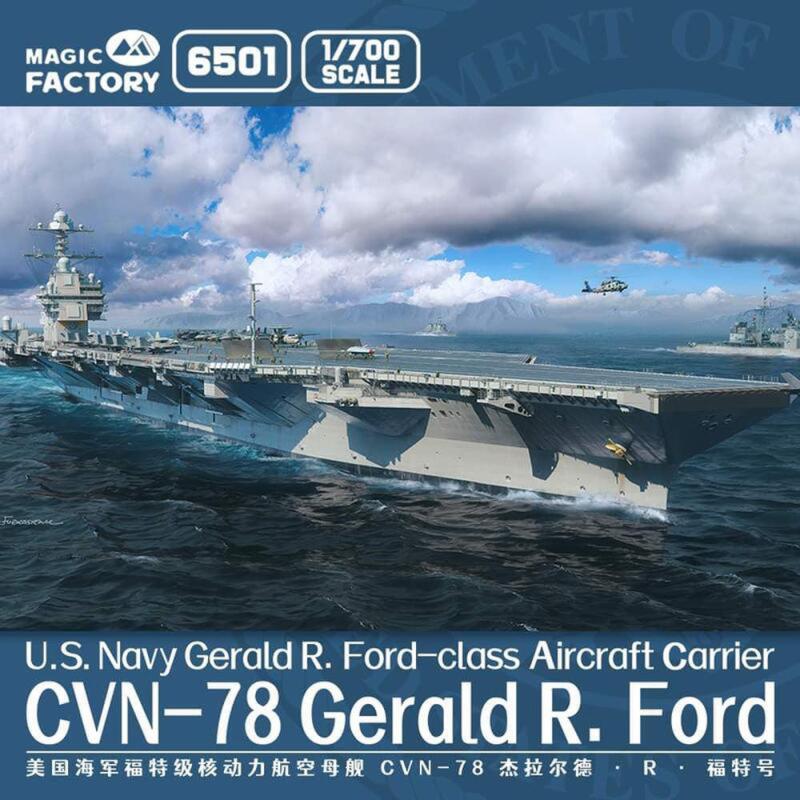 6974715830235 - US Navy Gerald R Ford-Class Aircraft Carrier- USS Gerald R Ford CVN-78 (Upgraded Version) 6974715830235 - US Navy Gerald R Ford-Class Aircraft Carrier- USS Gerald R Ford CVN-78 (Upgraded Version)
