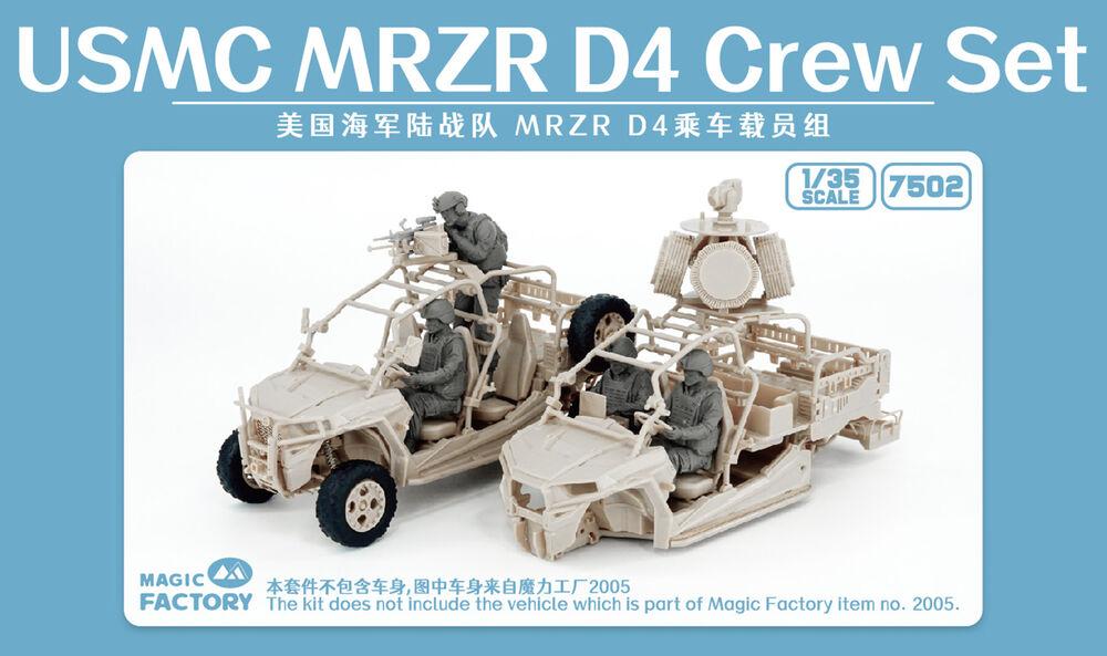 FACTORY günstig Kaufen-USMC MRZR D4 Crew Set (Resin). USMC MRZR D4 Crew Set (Resin) <![CDATA[Magic Factory / 7502 / 1:35]]>. 