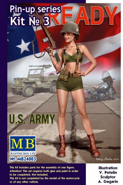 4820113081347 - Master Box Ltd MB24003 - Pin-up series Kit No3 Alice in 124 4820113081347 - Master Box Ltd MB24003 - Pin-up series Kit No3 Alice in 124