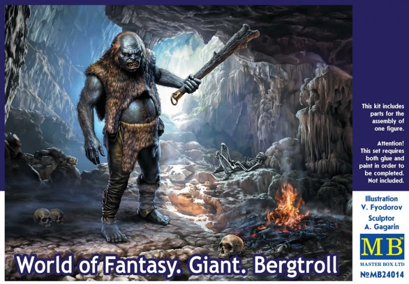 Giant günstig Kaufen-World of Fantasy - Giant. Bergtroll. World of Fantasy - Giant. Bergtroll <![CDATA[Master Box Plastic Kits / 24014 / 1:24]]>. 