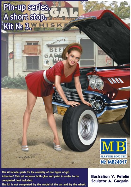 4820113081637 - Master Box Ltd MB24017 - Pin-up seriesA short stopKit No3 in 124 4820113081637 - Master Box Ltd MB24017 - Pin-up seriesA short stopKit No3 in 124