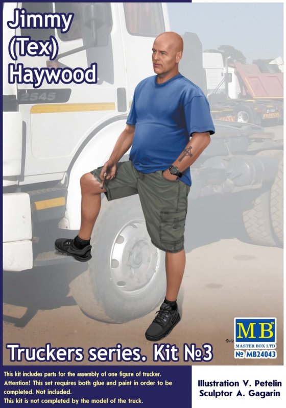 Truckers series günstig Kaufen-Jimmy (Tex) Haywood - Truckers series - Kit No. 3. Jimmy (Tex) Haywood - Truckers series - Kit No. 3 <![CDATA[Master Box Plastic Kits / 24043 / 1:24]]>. 