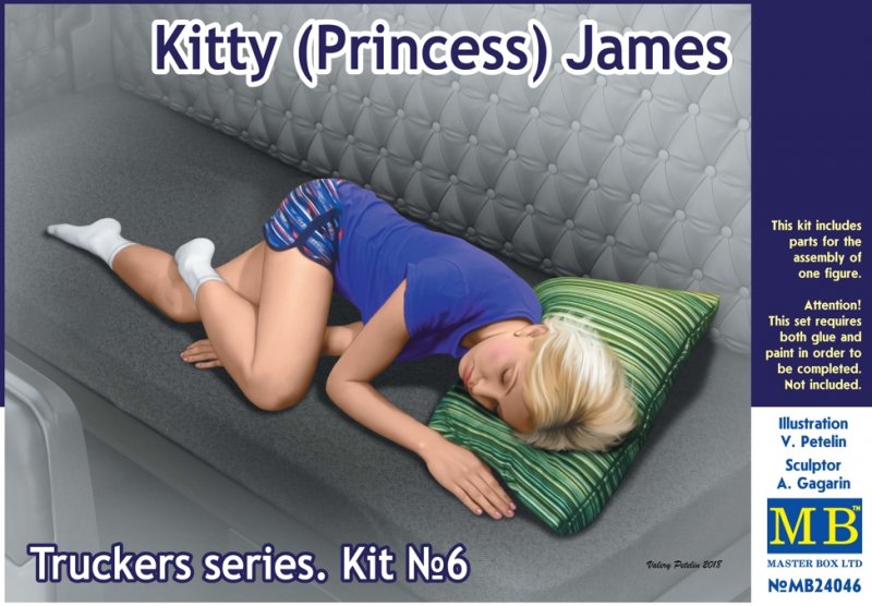 MASTER  günstig Kaufen-Kitty (Princess) James - Trucker series. Kitty (Princess) James - Trucker series <![CDATA[Master Box Plastic Kits / 24046 / 1:24]]>. 