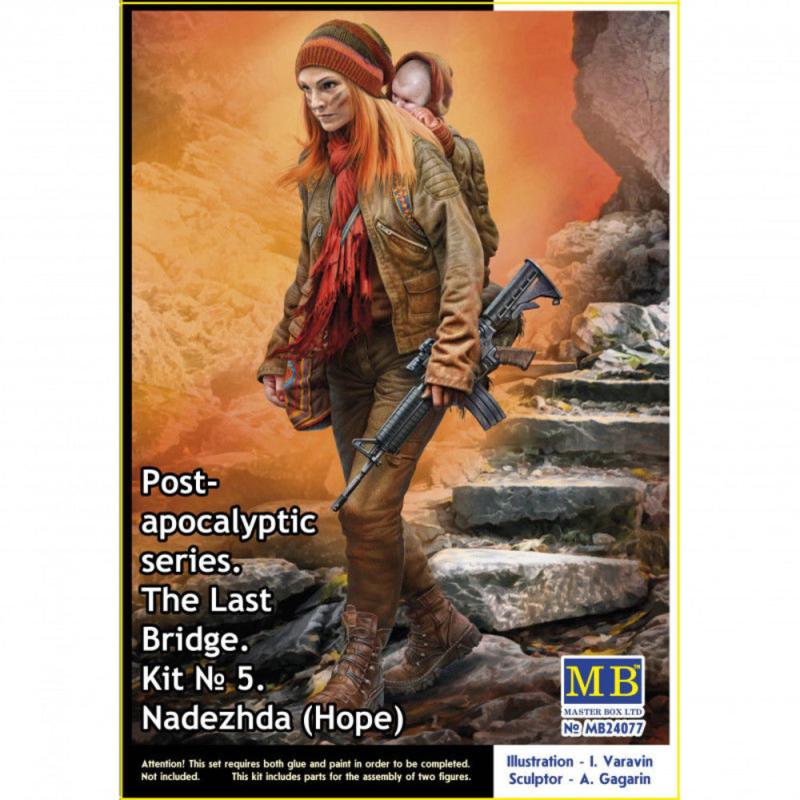 The Bridge günstig Kaufen-Nadezhda (Hope). Pst-apocalyptic series. The Last Bridge. Kit No.5. Nadezhda (Hope). Pst-apocalyptic series. The Last Bridge. Kit No.5 <![CDATA[Master Box Plastic Kits / 24077 / 1:24]]>. 