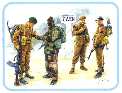 Caen günstig Kaufen-Britische Truppen Caen 1944. Britische Truppen Caen 1944 <![CDATA[Master Box Plastic Kits / 3512 / 1:35]]>. 