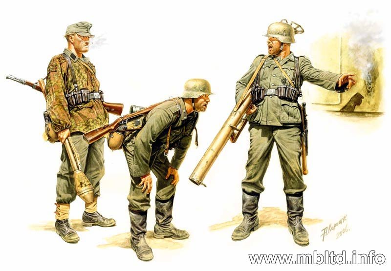 4820041760208 - Master Box Ltd MB3515 - Deutsche Panzerjäger 1944 in 135 4820041760208 - Master Box Ltd MB3515 - Deutsche Panzerjäger 1944 in 135