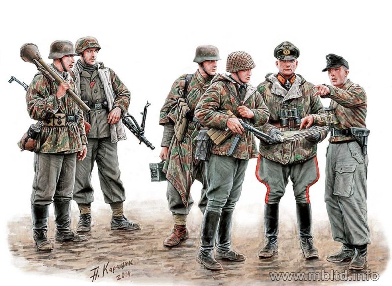 4820113080937 - Master Box Ltd MB35162 - Lets stop them here German military me in 135 4820113080937 - Master Box Ltd MB35162 - Lets stop them here German military me in 135