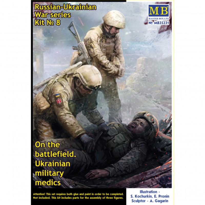 Battlefield günstig Kaufen-On the battlefield - Ukrainian military medics - Russian-Ukrainian War series, Kit 8. On the battlefield - Ukrainian military medics - Russian-Ukrainian War series, Kit 8 <![CDATA[Master Box Plastic Kits / 35231 / 1:35]]>. 