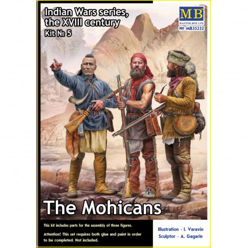 Wars II günstig Kaufen-The Mohicans -  Indian Wars series, the XVIII century. Kit No 5. The Mohicans -  Indian Wars series, the XVIII century. Kit No 5 <![CDATA[Master Box Plastic Kits / 35232 / 1:35]]>. 