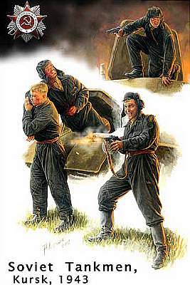 4820041760376 - Master Box Ltd MB3532 - Bail Out! Russian Tank Crew Kursk 1943 in 135 4820041760376 - Master Box Ltd MB3532 - Bail Out! Russian Tank Crew Kursk 1943 in 135