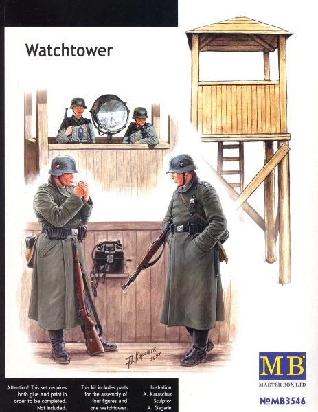 Tower Kit günstig Kaufen-Watch Tower´ w/4 figs. Watch Tower´ w/4 figs <![CDATA[Master Box Plastic Kits / 3546 / 1:35]]>. 