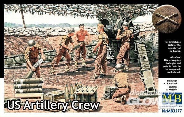 Kits günstig Kaufen-U.S. artillery crew. U.S. artillery crew <![CDATA[Master Box Plastic Kits / 3577 / 1:35]]>. 