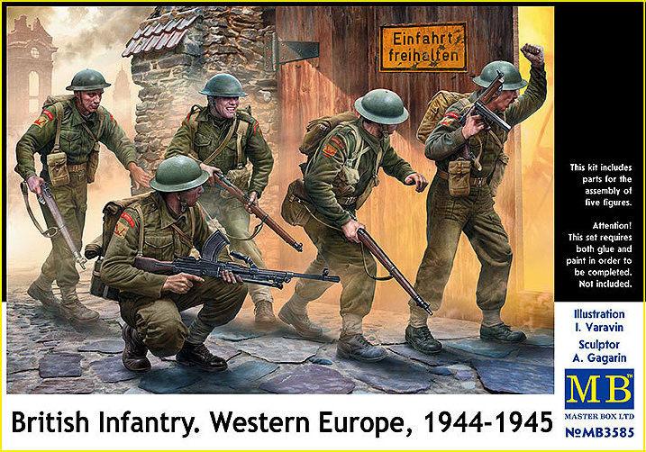 94 Euro günstig Kaufen-British Infantry - Western Europe 1944-1945. British Infantry - Western Europe 1944-1945 <![CDATA[Master Box Plastic Kits / 3585 / 1:35]]>. 