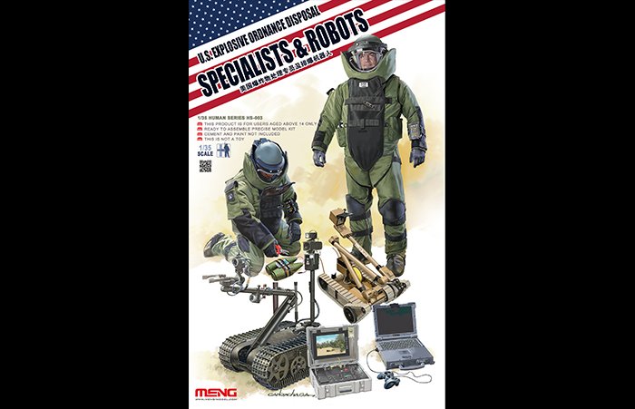4897038550647 - Meng 910647 - 1 35 Räumkommando mit Roboter 4897038550647 - Meng 910647 - 1 35 Räumkommando mit Roboter