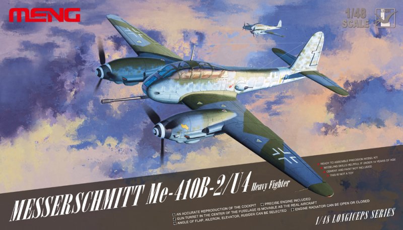 sser mit günstig Kaufen-Messerschmitt Me-410B-2/U4 Heavy Fighter. Messerschmitt Me-410B-2/U4 Heavy Fighter <![CDATA[MENG Models / LS-001 / 1:48]]>. 