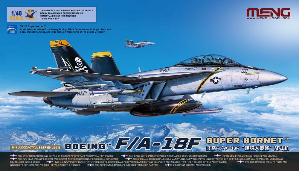 18 in günstig Kaufen-Boeing F/A-18F Super Hornet. Boeing F/A-18F Super Hornet <![CDATA[MENG Models / LS-013 / 1:48]]>. 