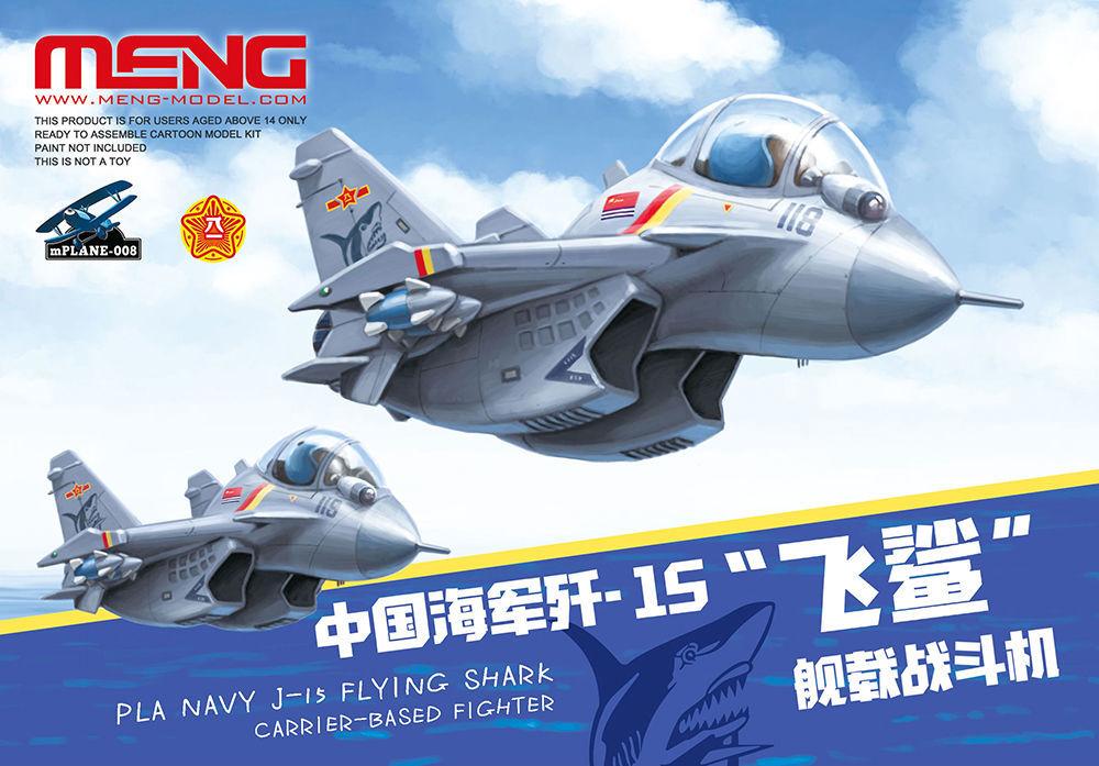 Fighter günstig Kaufen-PLA Navy J-15 Flying Shark Carrier-Based Fighter (CARTOON MODEL). PLA Navy J-15 Flying Shark Carrier-Based Fighter (CARTOON MODEL) <![CDATA[MENG Models / mPLANE-008]]>. 